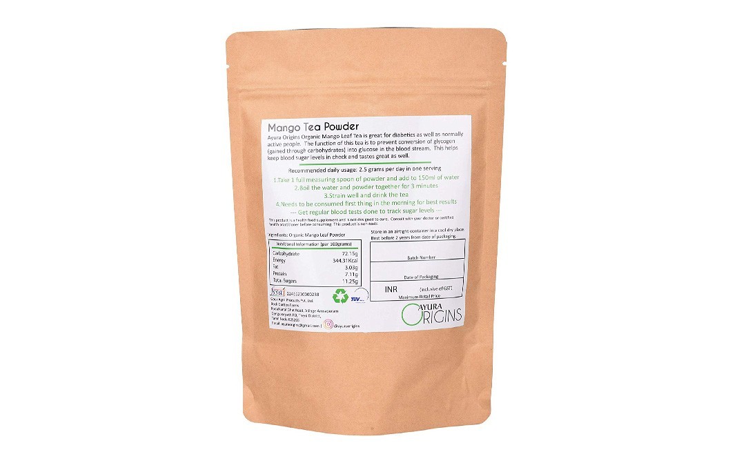 Ayura Origins Mango Tea Powder    Pack  200 grams